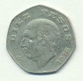Мексика 10 песо 1976 год - Мигель Идальго