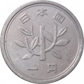 Япония 1 йена 2007 (Yr. 19) год - Акихито (Хэйсэй)