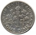 США 1 дайм (10 центов) 1958 год - Рузвельт (D)