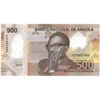 Ангола 500 кванза 2020 год - Антониу Агостиньо Нето. Разрыв Тундавала - UNC