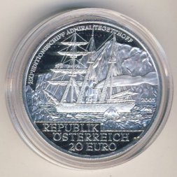 Австрия 20 евро 2005 год