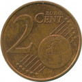 Австрия 2 евроцента 2005 год - Эдельвейс