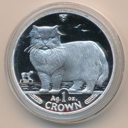 Остров Мэн 1 крона 1989 год