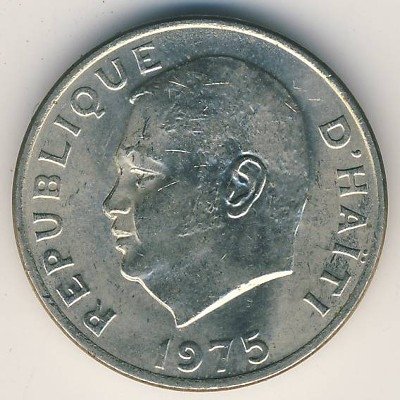 Гаити 10 сантимов 1975 год