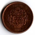 Гайана 1 доллар 2005 год