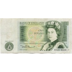 Великобритания 1 фунт 1981 - 1984 год - F-VF