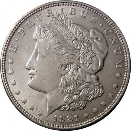 США 1 доллар 1921 год - Доллар Моргана (без отметки МД)