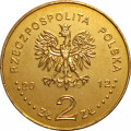 Польша 2 злотых 2012 год - Памятники Польши - Кшемёнки-Опатовские (Кремниевый неолитический рудник)