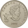 Канада 25 центов 2008 год - Фигурное катание