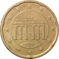 Германия 20 евроцентов 2013 год (F)