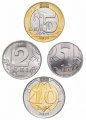 Набор из 4 монет Молдавия 2018 - 2020 год