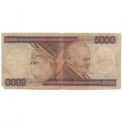 Бразилия 5000 крузейро 1981 год - G