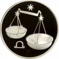 Россия 3 рубля 2003 год - Знаки зодиака. Весы