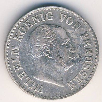 Пруссия 1/2 гроша 1865 год