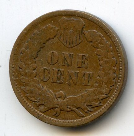 США 1 цент 1907 год