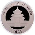 Китай 10 юаней 2025 год - Панда