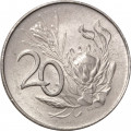 ЮАР 20 центов 1965 год (SUID-AFRIKA)