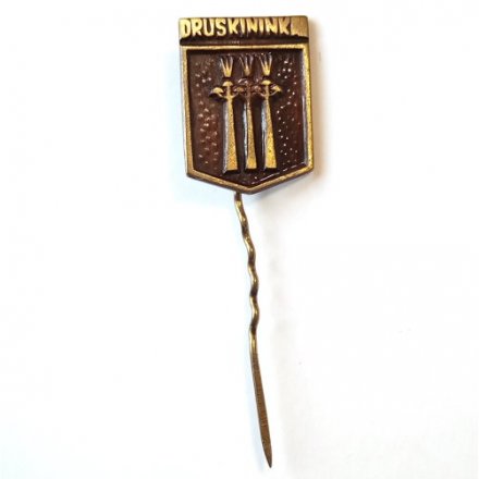 Значок-иголка Друскининкай (Druskininkai). Литва. Серия &quot;Литовская&quot;