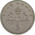 Великобритания 5 пенсов 2003 год