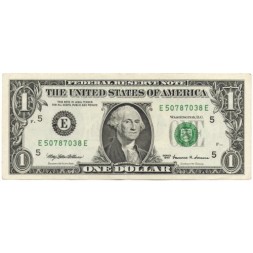 США 1 доллар 1999 год - E - VF+