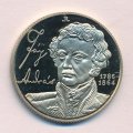 Венгрия 100 форинтов 1986 год - 200 лет со дня рождения Андраша Файя (Proof)