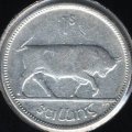 Ирландия 1 шиллинг 1935 год - Бык