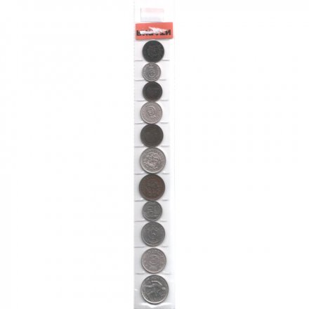 Набор из 11 монет Люксембург 1908-1939 - Довоенный Люксембург