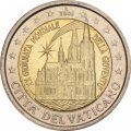 Ватикан 2 евро 2005 год - XX Международный день молодёжи в Кёльне