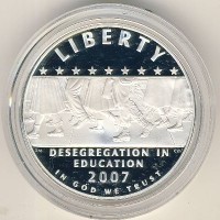 Монета США 1 доллар 2007 год