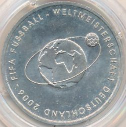 Германия 10 евро 2004 год - Чемпионат мира по футболу 2006 года в Германии