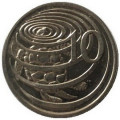 Каймановы острова 10 центов 1999 год