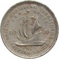 Восточные Карибы 10 центов 1965 год Корабль - F