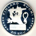 Финляндия 20 экю 1997 год