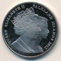 Фолклендские острова 1 крона 2012 год (серебро)