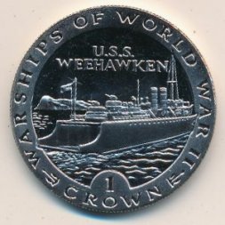 Гибралтар 1 крона 1993 год