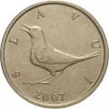 Хорватия 1 куна 2007 год - Соловей