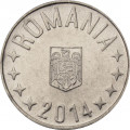 Румыния 10 бани 2014 год