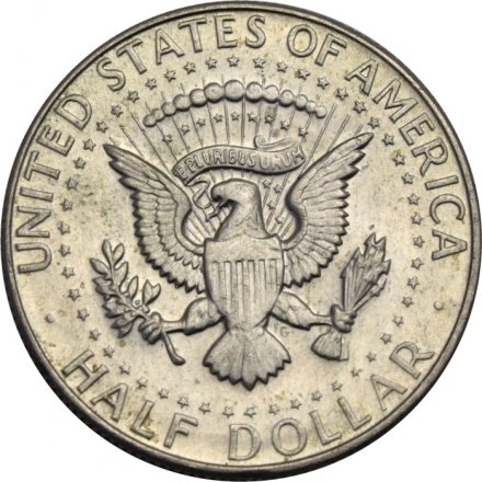 США 1/2 доллара 1968 год (D)