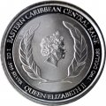 Восточные Карибы 2 доллара 2019 год - Сент-Китс и Невис