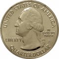 США 25 центов 2016 год - Национальный парк Форт Молтри (S)