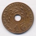 Нидерландская Индия 1 цент 1937 год