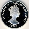Джерси 2 фунта 1996 год