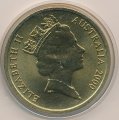 Австралия 5 долларов 2000 год - Олимпийские игры в Сиднее. Гимнастика (в буклете)