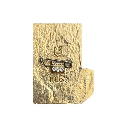 Значок Киев. Вечный огонь (золотистый)