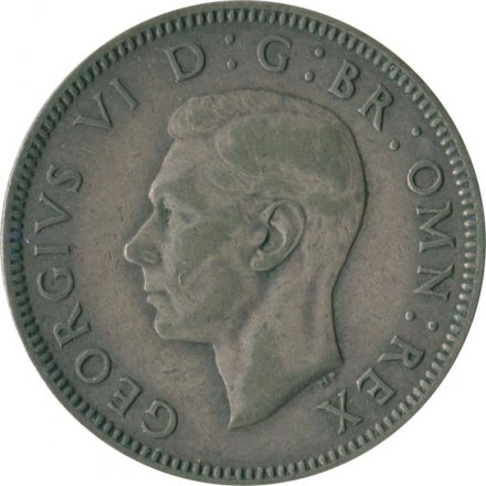 Великобритания 1 шиллинг 1937 год - Английский герб