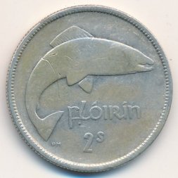 Ирландия 1 флорин (2 шиллинга) 1928 год