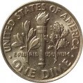 США 1 дайм (10 центов) 2008 год - Франклин Рузвельт (D)