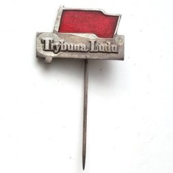 Значок-иголка Tribuna Ludu. Газета "Трибуна народа" Польша