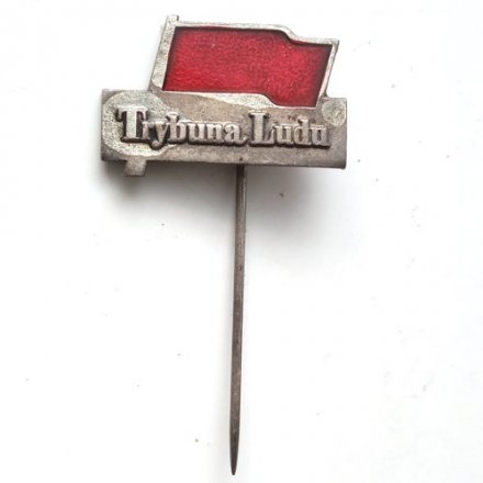 Значок-иголка Tribuna Ludu. Газета &quot;Трибуна народа&quot; Польша