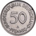 ФРГ 50 пфеннигов 1990 год (A)
